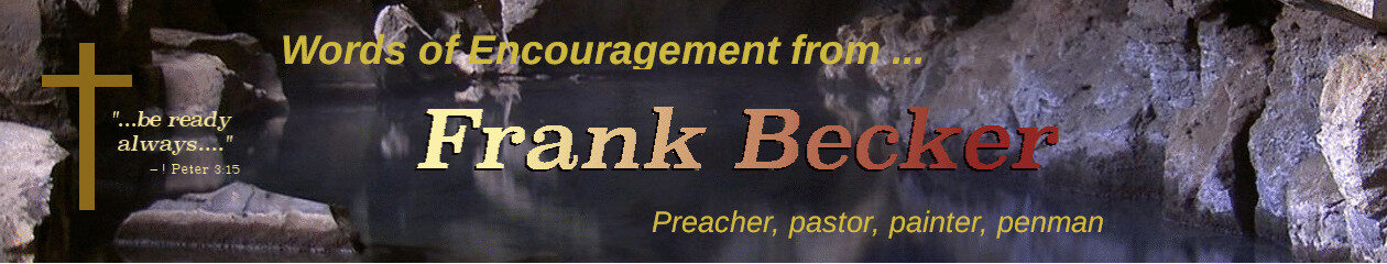 "Semi-retired" Pastor Frank